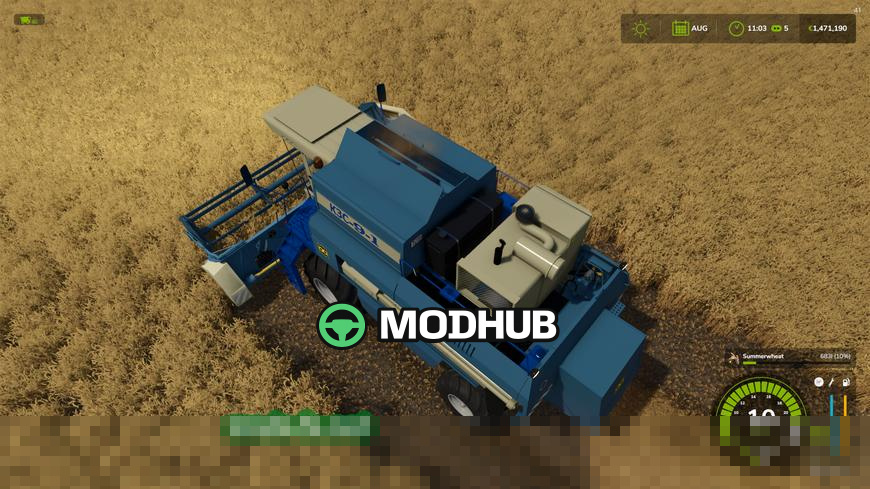Мод на комбайн K3C-9-1 Slavutych для Фермер Симулятор 25