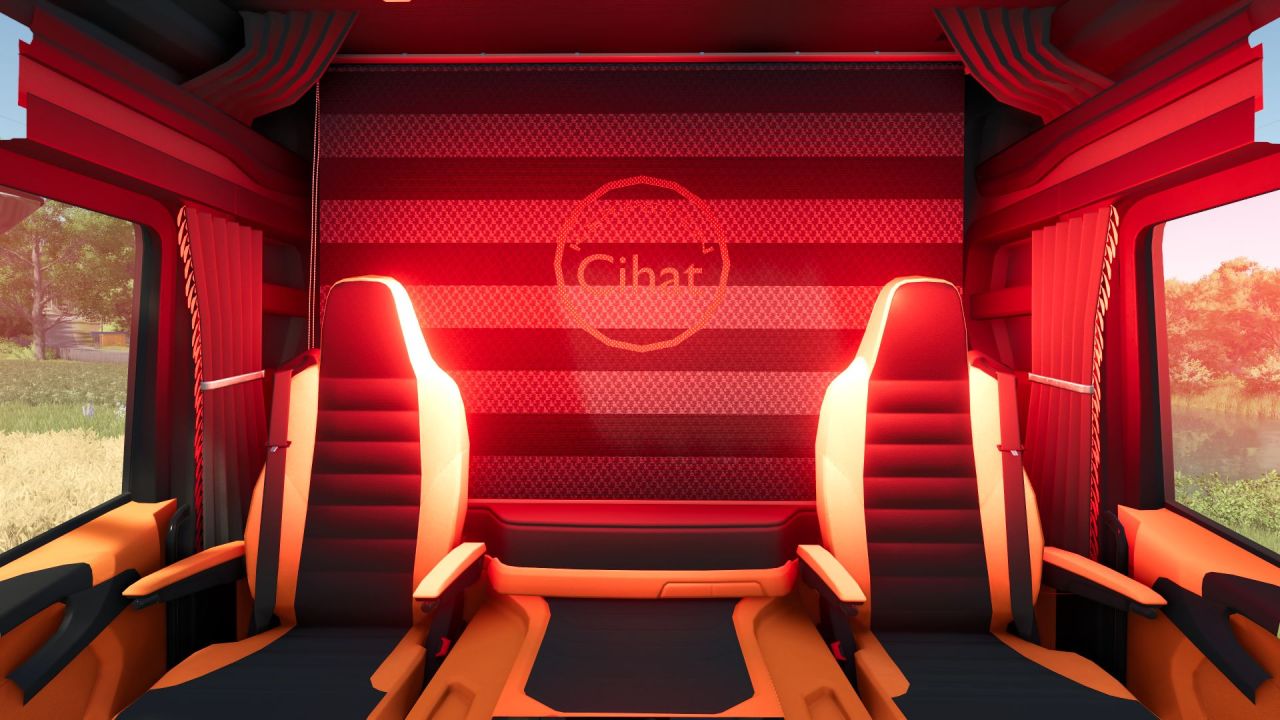 Mocna Ciężarówka Scania NTG P320 KİRKAYAK do FS25 z Interaktywną Kabiną i Tuningiem