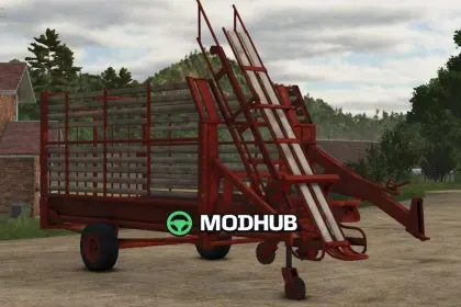 Навантажувач тюків Bale Loader v1.5 для FS25 — 2
