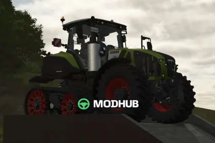 Трактор Claas AXION 930-960 TERRA TRAC Rust Edition v1.6 для FS25 — 2