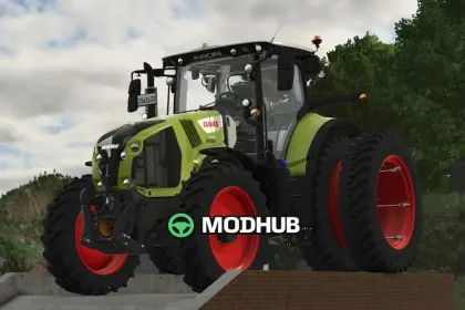 Трактор Claas AXION 800-870 Rust Edition v1.6 для FS25