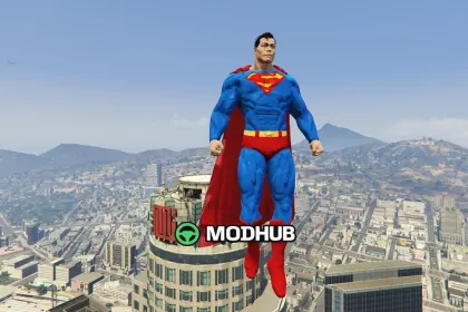 Костюм Супермена проти Думсдея Deluxe для GTA 5 — 3