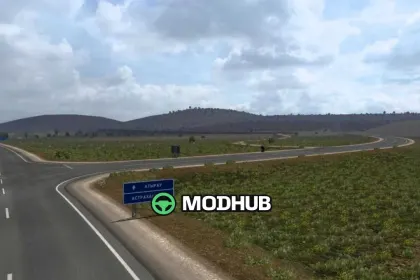 Straßenverbindung Road to Caucasus + ProMods The Great Steppe v2.2 für ETS2