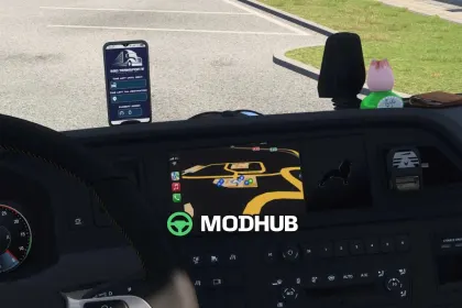 Інтерфейс CarPlay для MAN TGX 2020 для ETS2 — 3