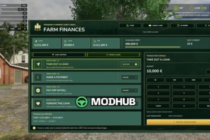 Скрипт Fr33d0m's Farming Cheat Menu v1.0 для FS25