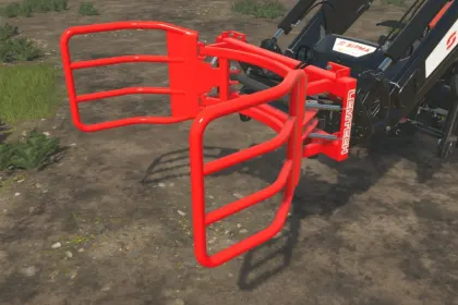 Effizienter Greifer für Strohballen Lemtech Bale Grab 125/150 für Farming Simulator 25 — 3