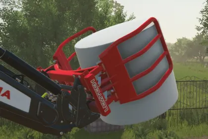 Effizienter Greifer für Strohballen Lemtech Bale Grab 125/150 für Farming Simulator 25 — 4