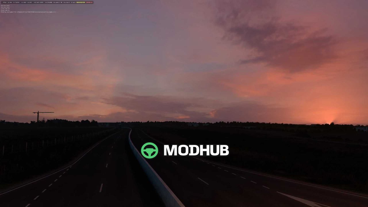 Weather v3.9 4K for ETS2