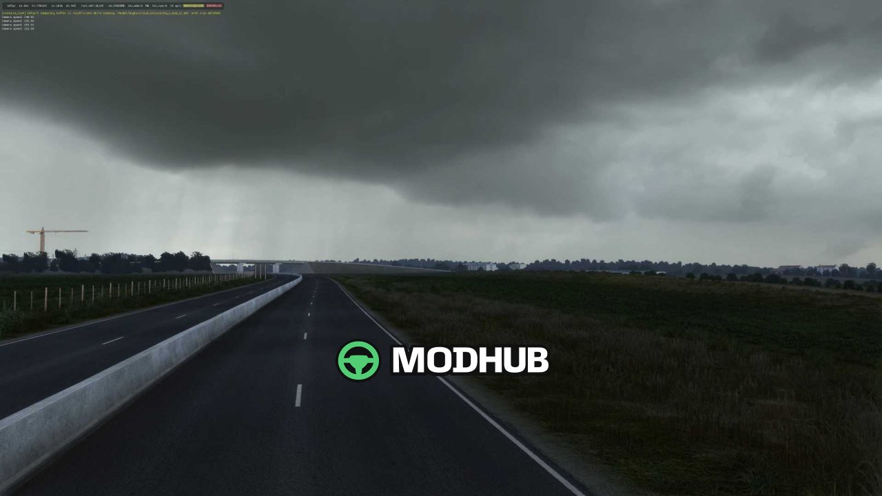 Weather v3.9 4K for ETS2