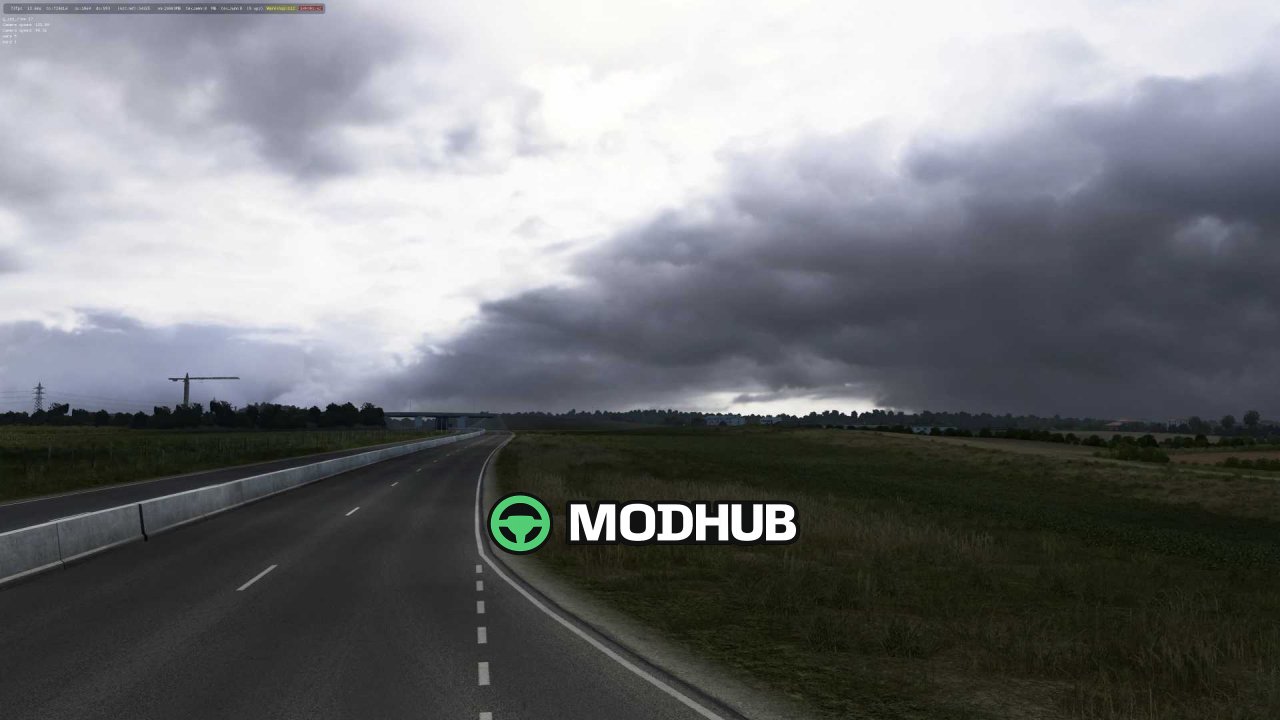 Weather v3.9 4K for ETS2