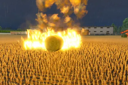 Розміщувана пожежа для Farming Simulator 25