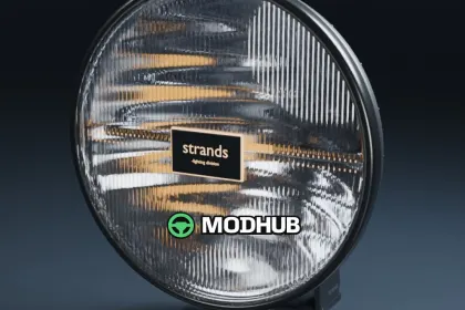 Фара Strands IZE OG 9 (Prefab) для FS25