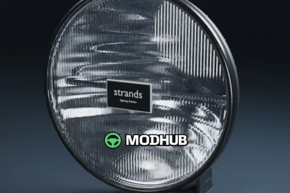 Фара Strands IZE OG 9 (Prefab) для FS25 — 2