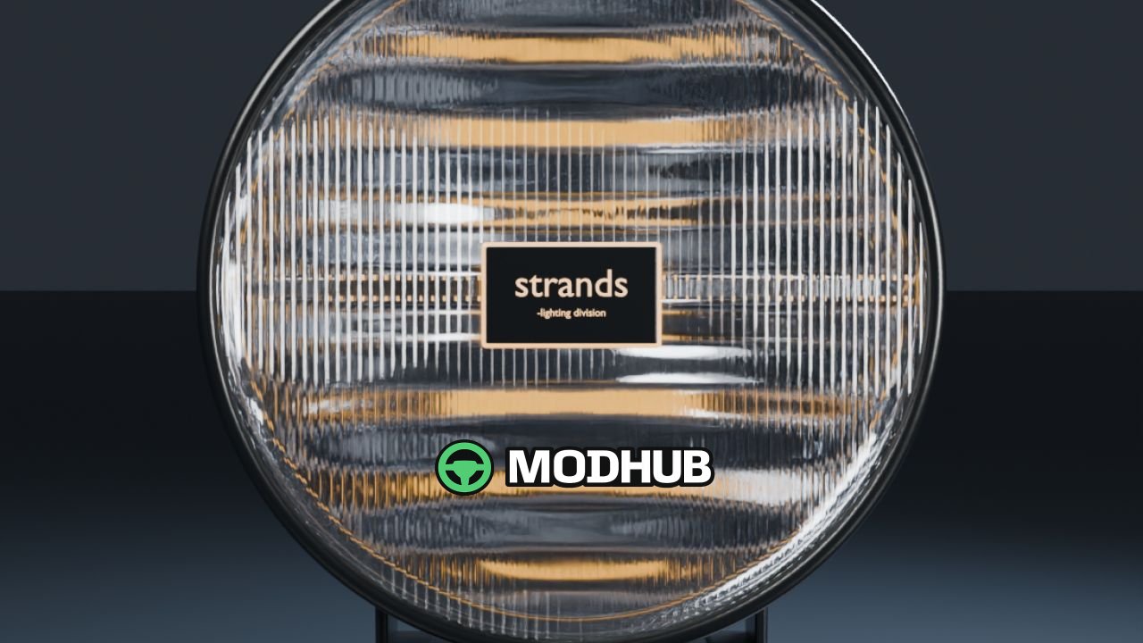 Фара Strands IZE OG 9 (Prefab) для FS25