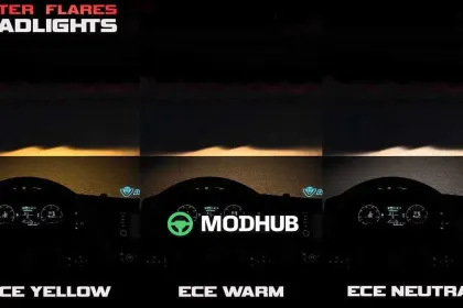 Mod Better Flares v4.8.1 do ATS — 4