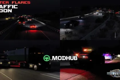 Mod Better Flares v4.8.1 do ATS — 5