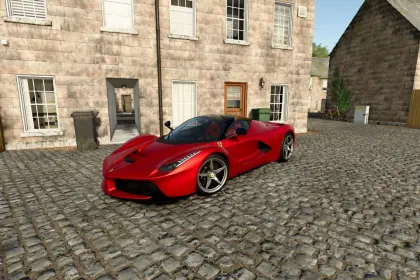 Автомобіль Ferrari LaFerrari для Farming Simulator 25