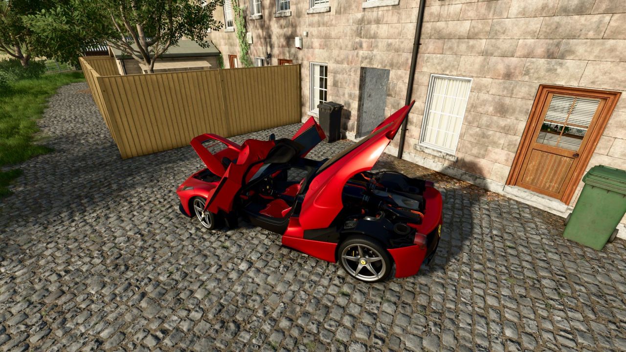Автомобіль Ferrari LaFerrari для Farming Simulator 25