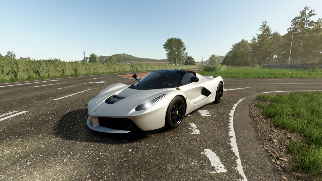 Автомобіль Ferrari LaFerrari для Farming Simulator 25