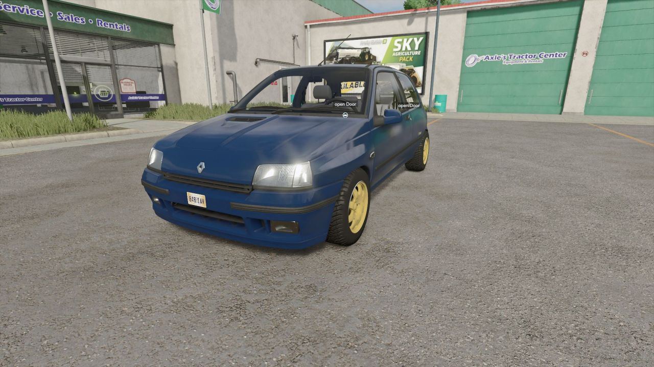 Автомобіль Renault Clio Williams для Farming Simulator 25
