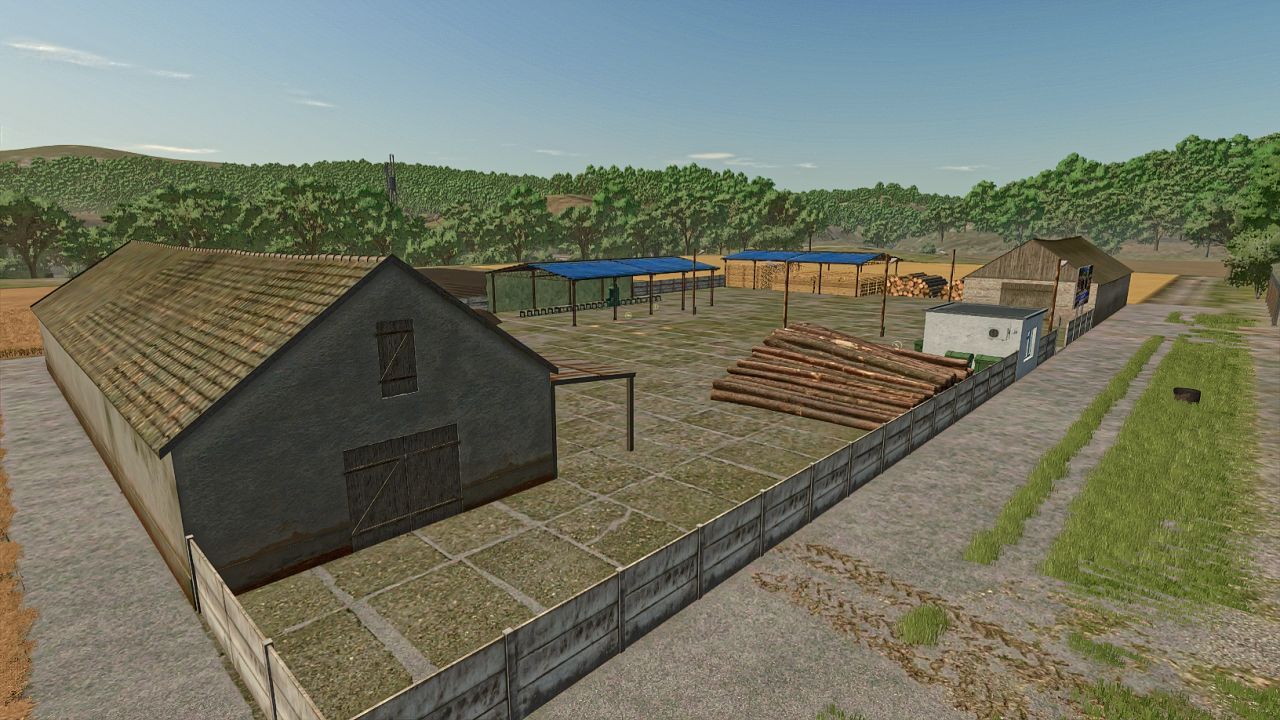 Sawmill Hungarian Old Shawmill for Farming Simulator 25