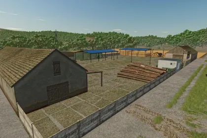 Sawmill Hungarian Old Shawmill for Farming Simulator 25 — 2