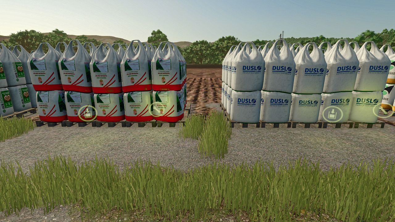 Резервуар BigBag для зберігання Hungarian для Farming Simulator 25