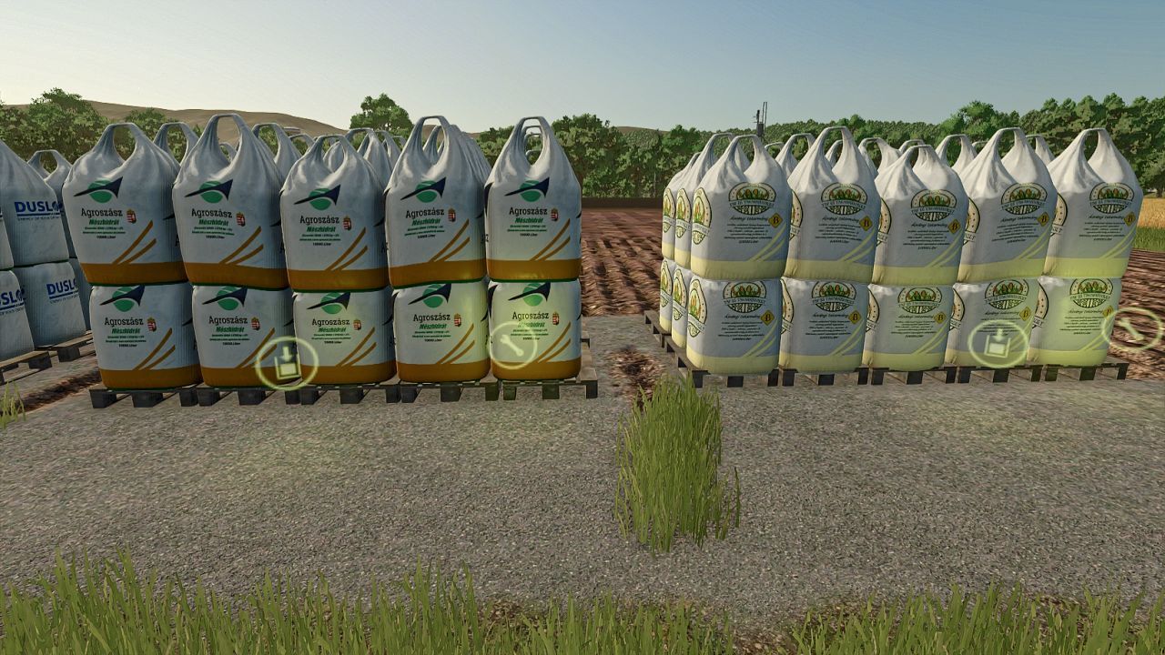 Резервуар BigBag для зберігання Hungarian для Farming Simulator 25