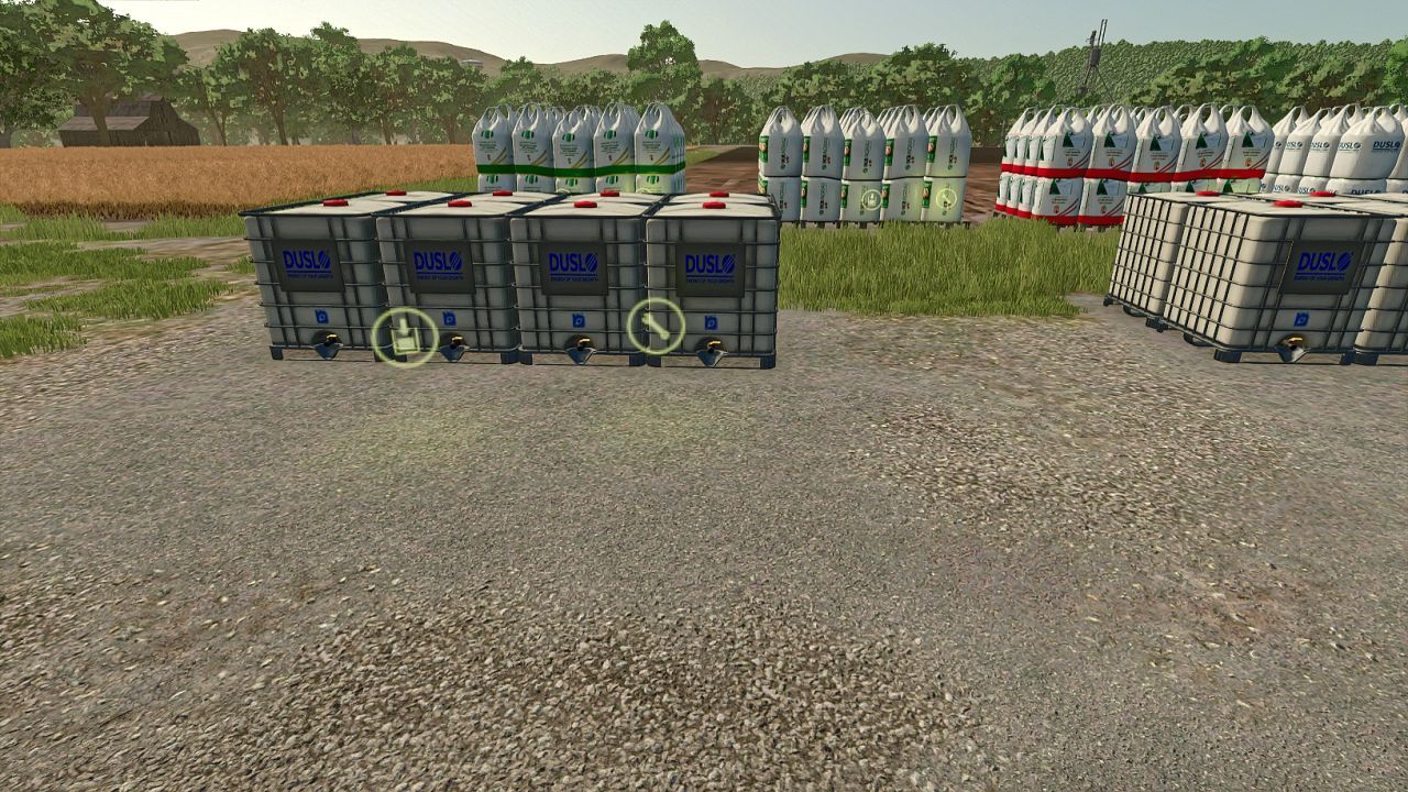 Резервуар BigBag для зберігання Hungarian для Farming Simulator 25
