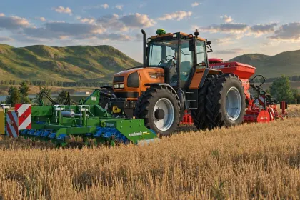 Трактор Renault Temis 650Z для Farming Simulator 25 — 2