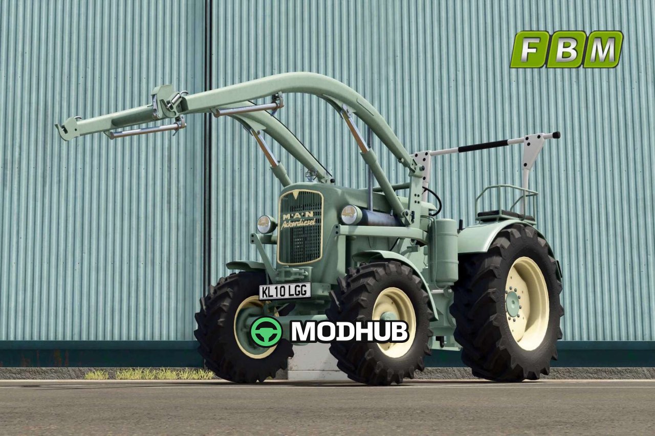 Трактор MAN C40a для FS25