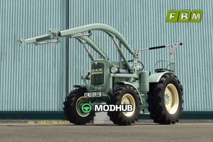 Трактор MAN C40a для FS25 — 2