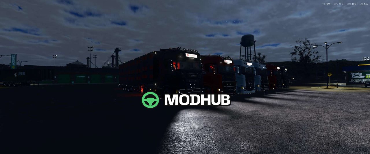 Пакет транспорту Scania Ap0lLos v1.0 для FS25