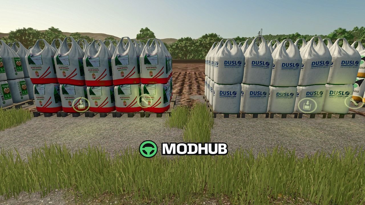Резервуар Hungarian BigBag Tank V1.1 для FS25