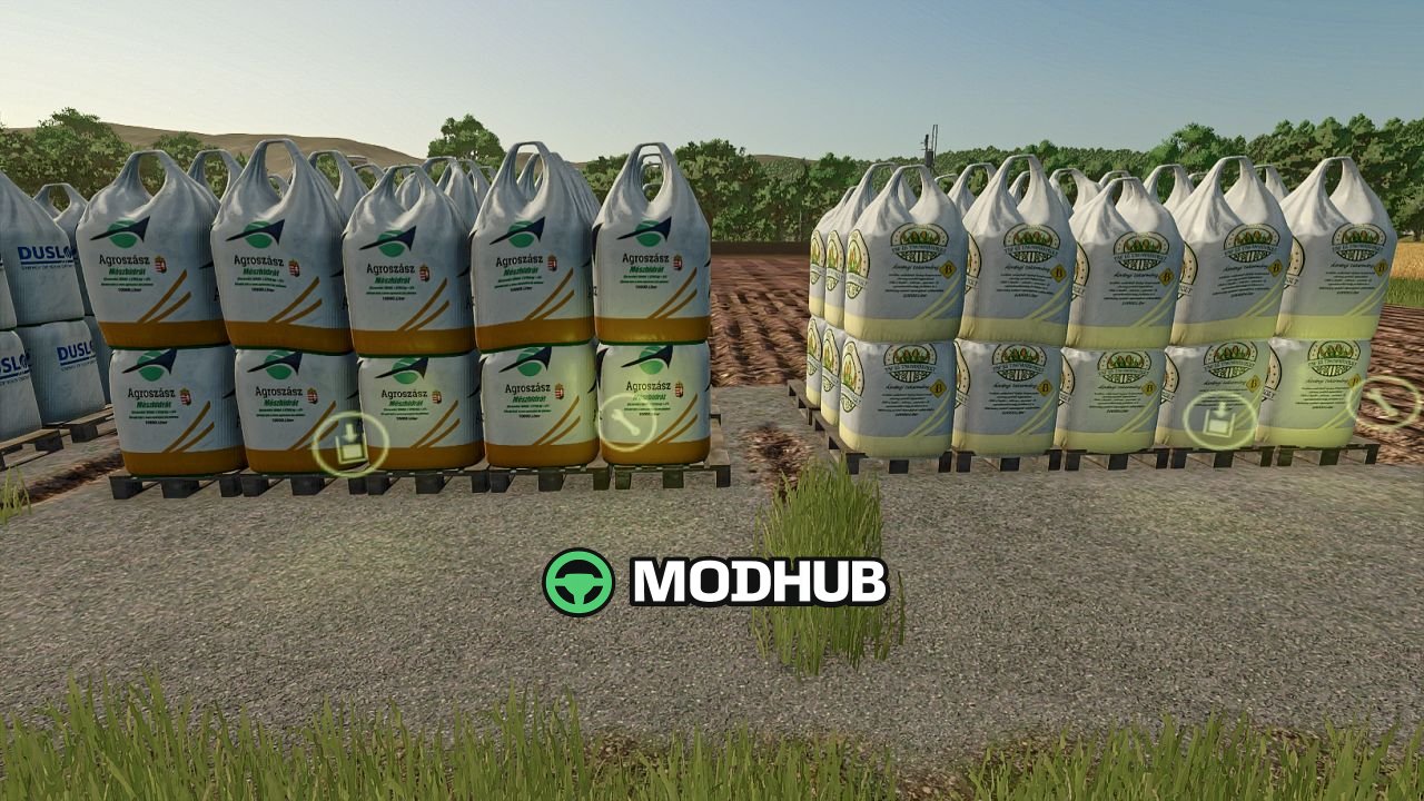 Резервуар Hungarian BigBag Tank V1.1 для FS25
