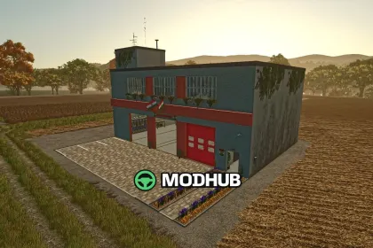 Пожежна станція Hungarian Fire Department V1.0 для FS25