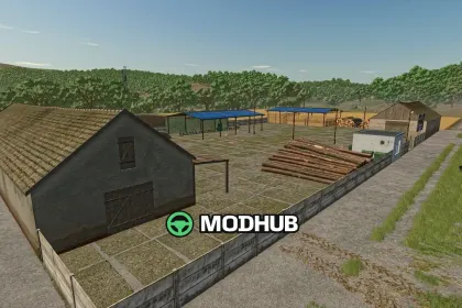 Лісопилка Hungarian Old Shawmill V1.1 для FS25 — 2