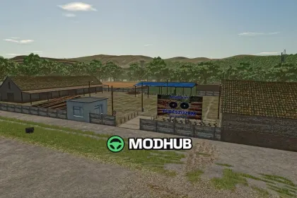 Лісопилка Hungarian Old Shawmill V1.1 для FS25 — 3