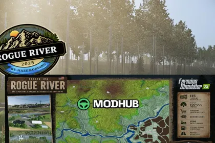 Карта Rogue River V1.0.1 для FS25