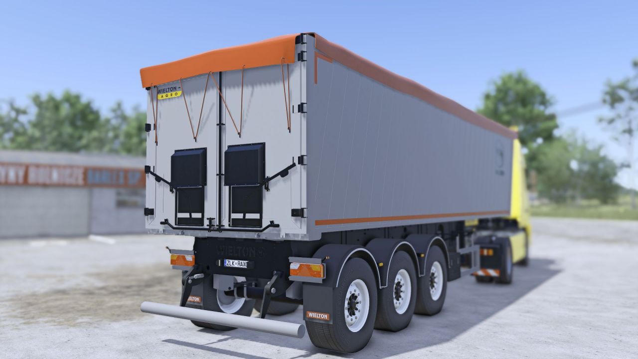 Ефективний Причіп Wielton Bulk Master 62 000 л для Перевезення Вантажів у FS25