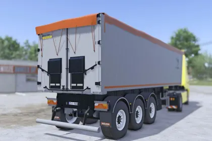 Ефективний Причіп Wielton Bulk Master 62 000 л для Перевезення Вантажів у FS25 — 2