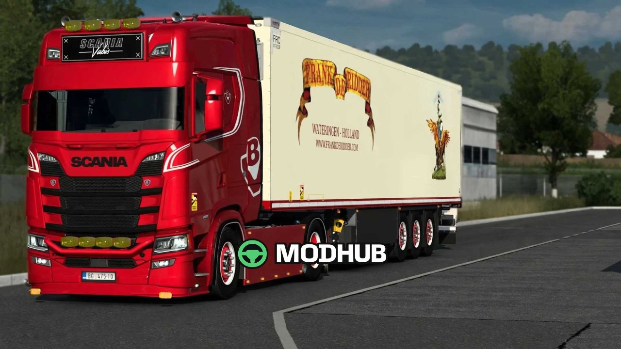 Części Venus Scania NG Parts v1.61 do ETS2