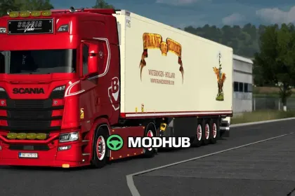 Części Venus Scania NG Parts v1.61 do ETS2 — 2