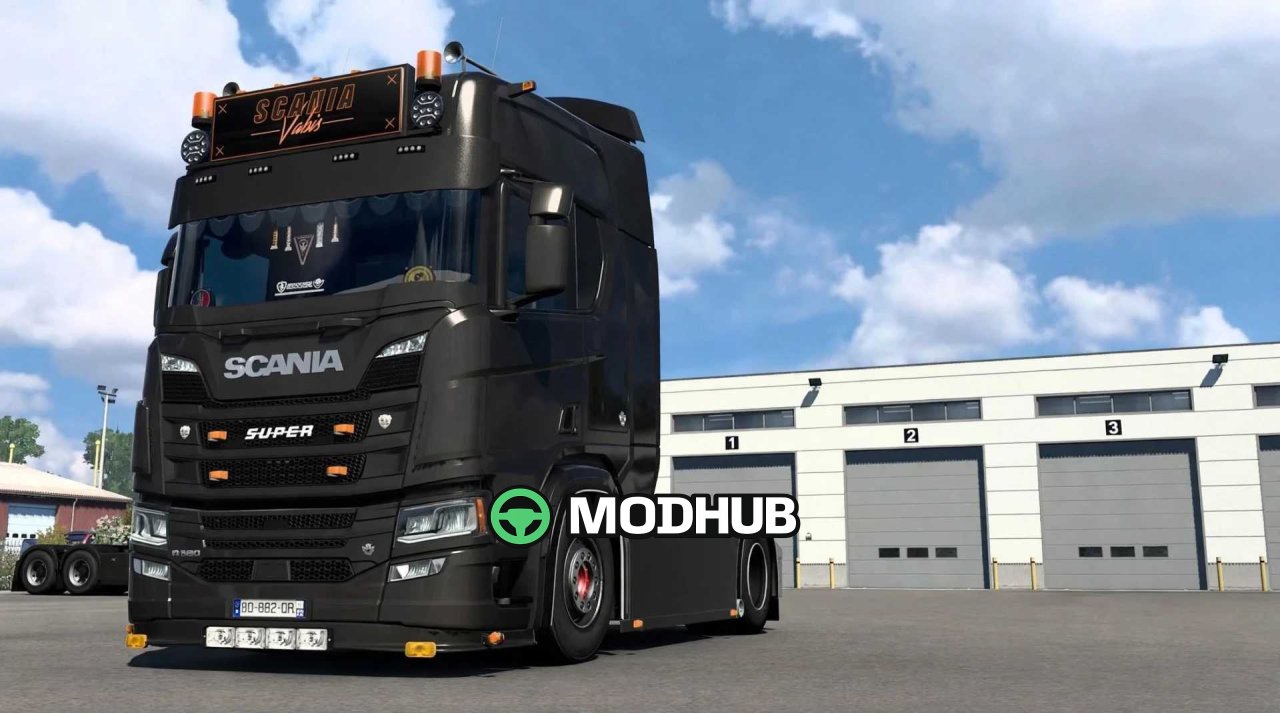 Części Venus Scania NG Parts v1.61 do ETS2