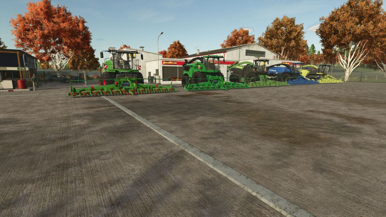Пакет жатних апаратів для кормозбиральних комбайнів для Farming Simulator 25