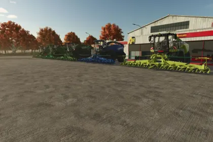 Пакет жатних апаратів для кормозбиральних комбайнів для Farming Simulator 25 — 3