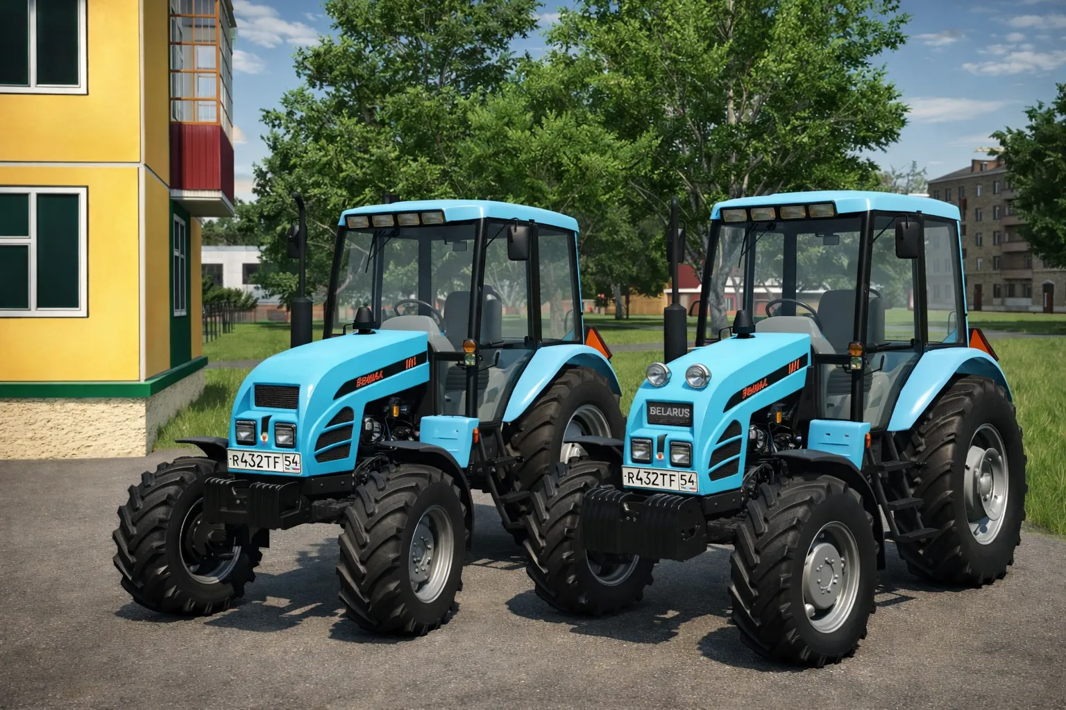 Mod na Traktory Pronar 82TSA dla Farming Simulator 25