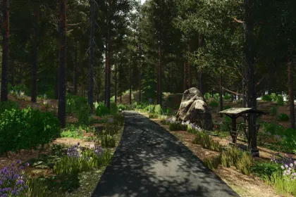 Atmosphärische Karte Weipersdorf 2x für Farming Simulator 25 — Bayerische Hügel und 9 Höfe — 4