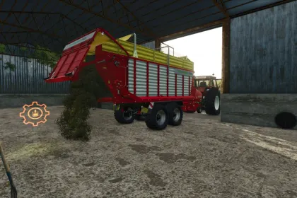 Сіносховище Hayloft - Shelter для Farming Simulator 25 — 2