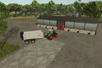 Сіносховище Hayloft - Shelter для Farming Simulator 25 — 3